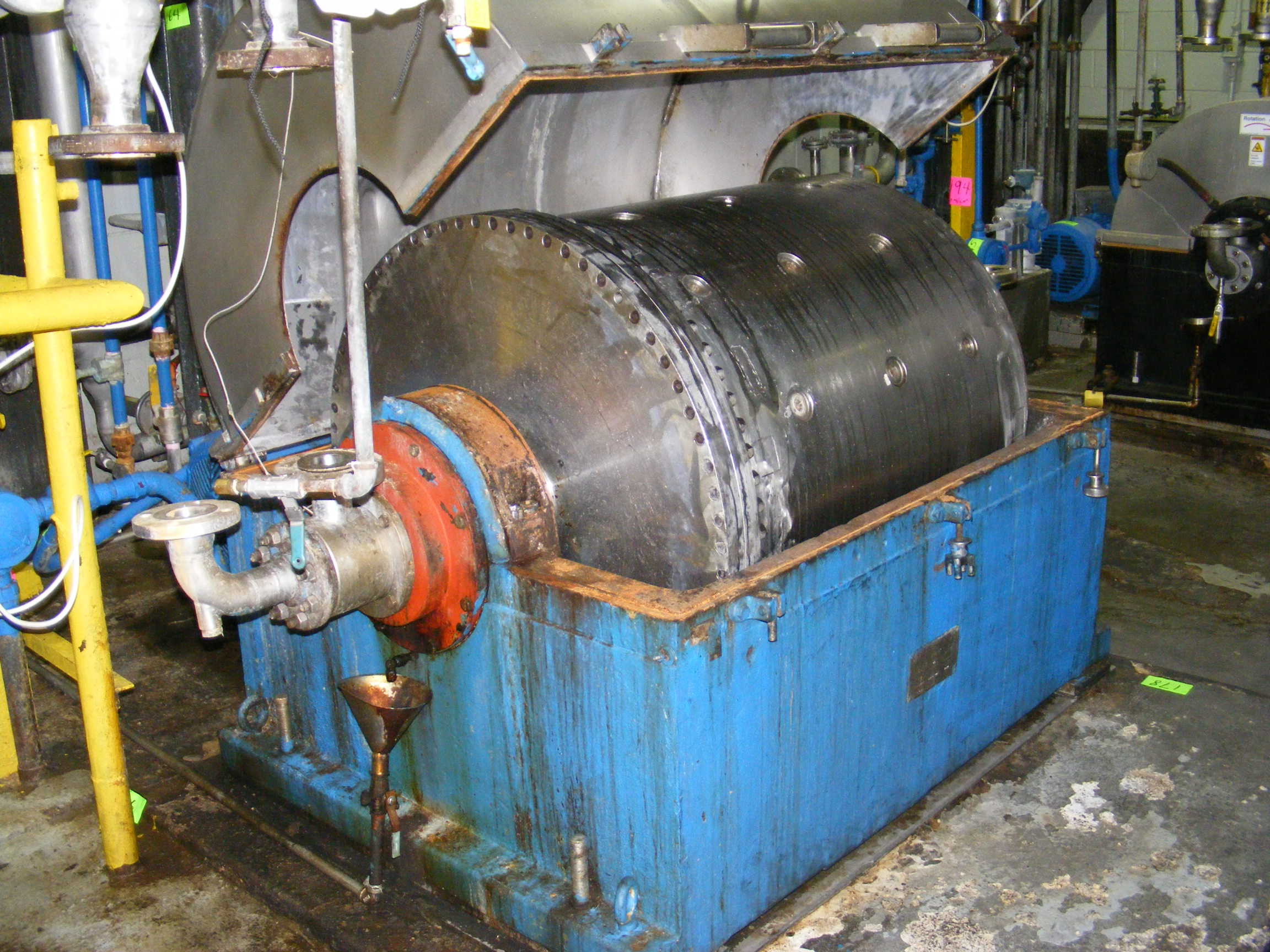 IPP# 211012, 18.6 kW (25 HP)  Stainless Steel 316  Centrifuge-Misc. & Hydraulic For Sale