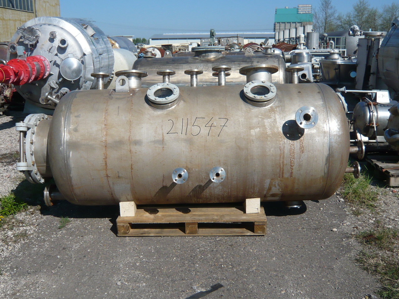 IPP# 211547, 1,820 L (480.8 gallons)  Stainless Steel Austentic  Tank For Sale