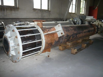 IPP# 211568, 10 m² (107.6 ft²)  Graphite Shell and Tube Heat Exchanger For Sale