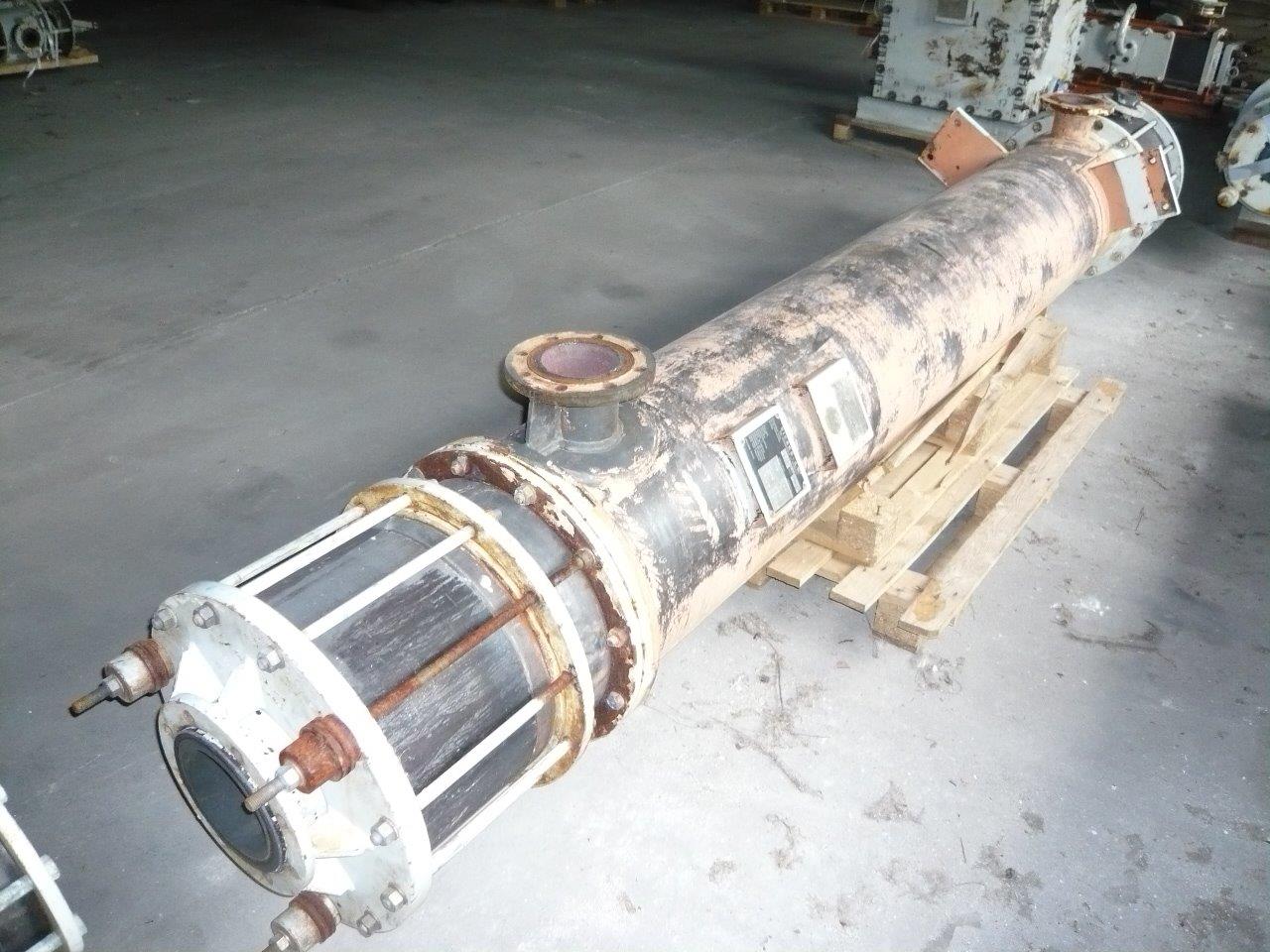 IPP# 211568, 10 m² (107.6 ft²)  Graphite Shell and Tube Heat Exchanger For Sale