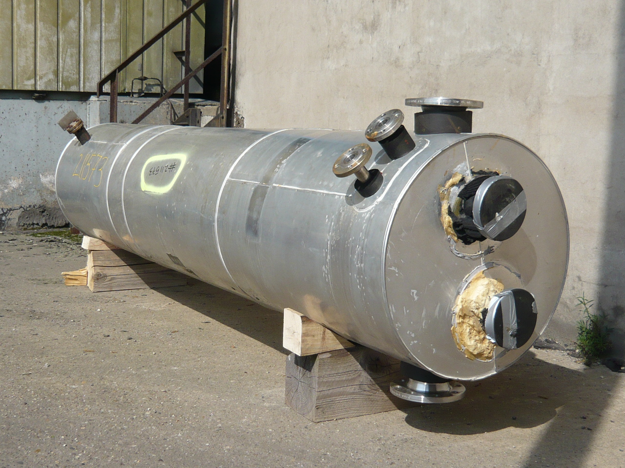 IPP# 211573, 30 m² (322.9 ft²)  Stainless Steel Austentic Shell and Tube Heat Exchanger For Sale