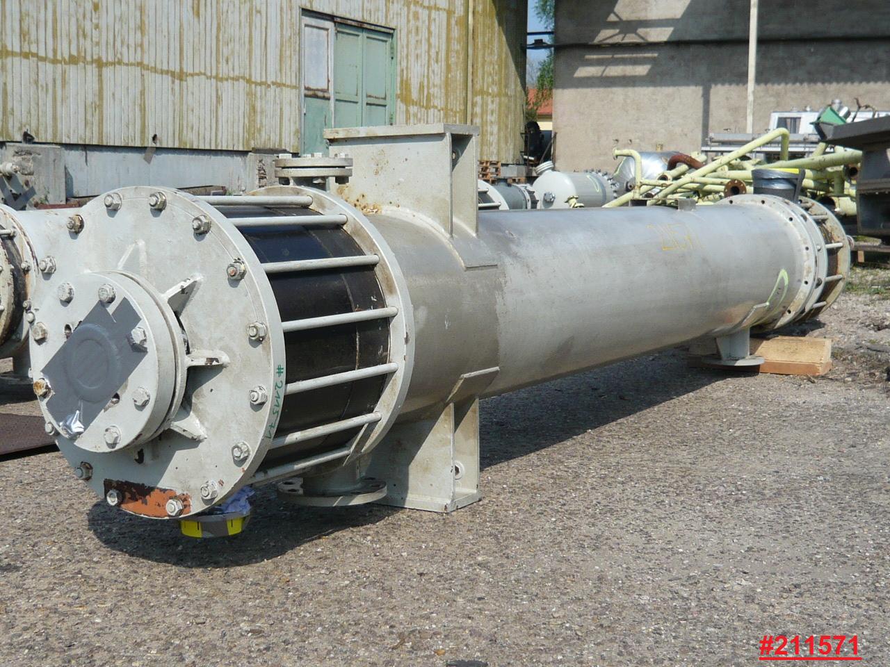 IPP# 211571, 10 m² (107.6 ft²)  Graphite Shell and Tube Heat Exchanger For Sale