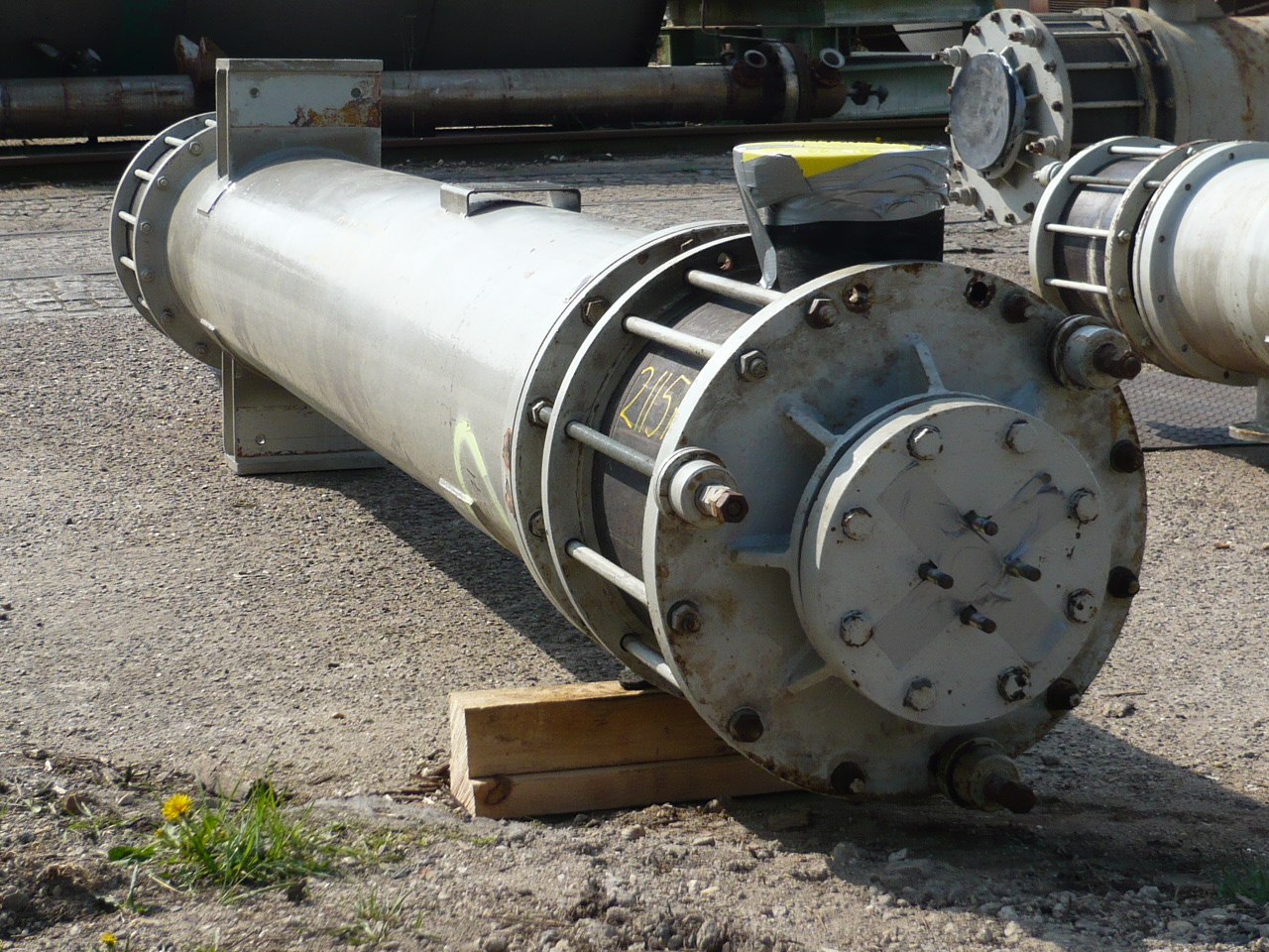 IPP# 211571, 10 m² (107.6 ft²)  Graphite Shell and Tube Heat Exchanger For Sale