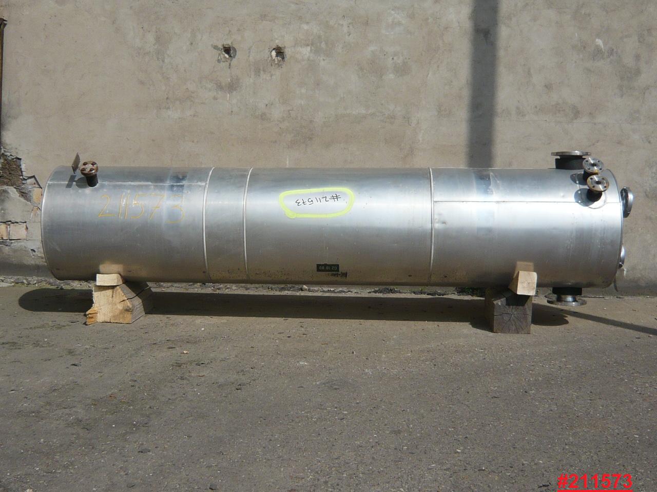 IPP# 211573, 30 m² (322.9 ft²)  Stainless Steel Austentic Shell and Tube Heat Exchanger For Sale