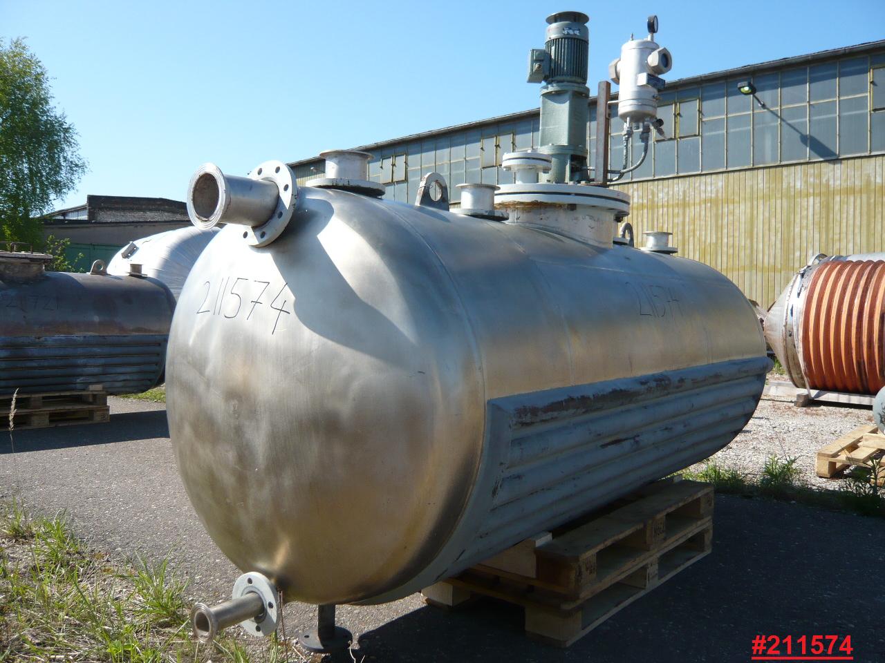 IPP# 211574, 2,500 L (660.4 gallons)  Stainless Steel 317  Tank For Sale