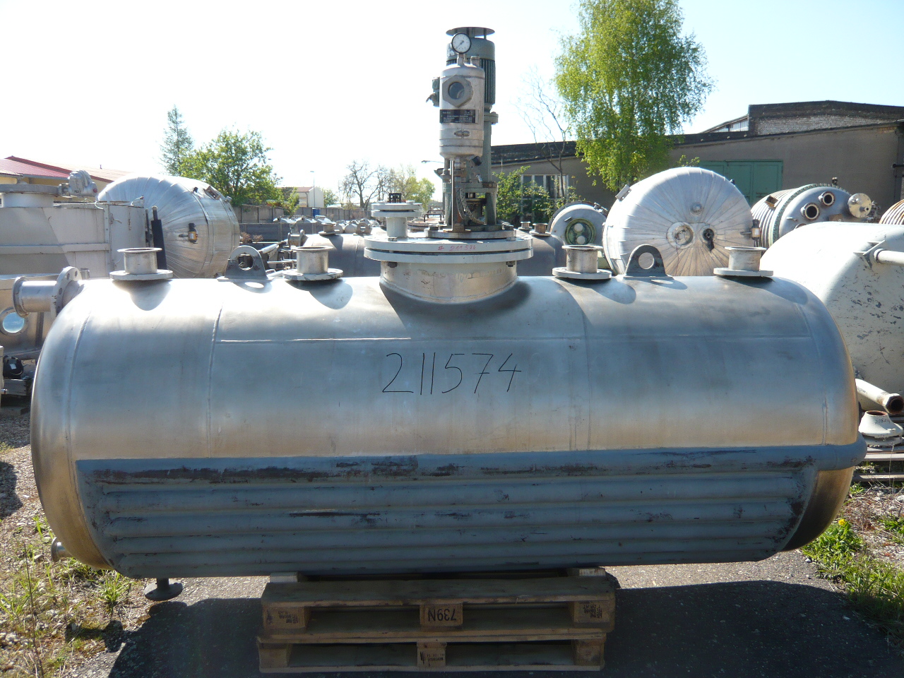 IPP# 211574, 2,500 L (660.4 gallons)  Stainless Steel 317  Tank For Sale