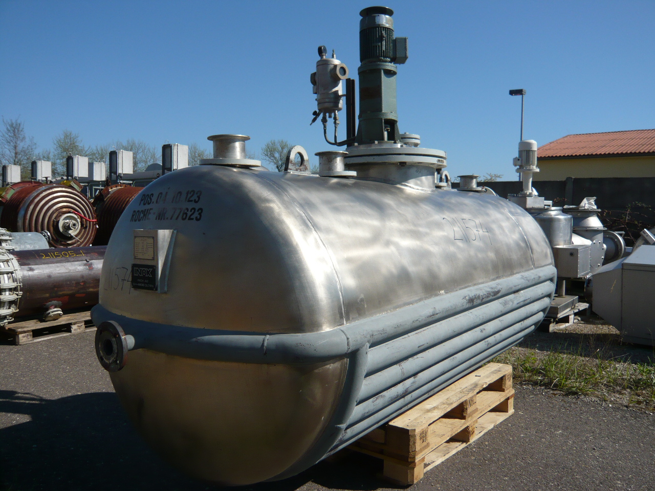 IPP# 211574, 2,500 L (660.4 gallons)  Stainless Steel 317  Tank For Sale