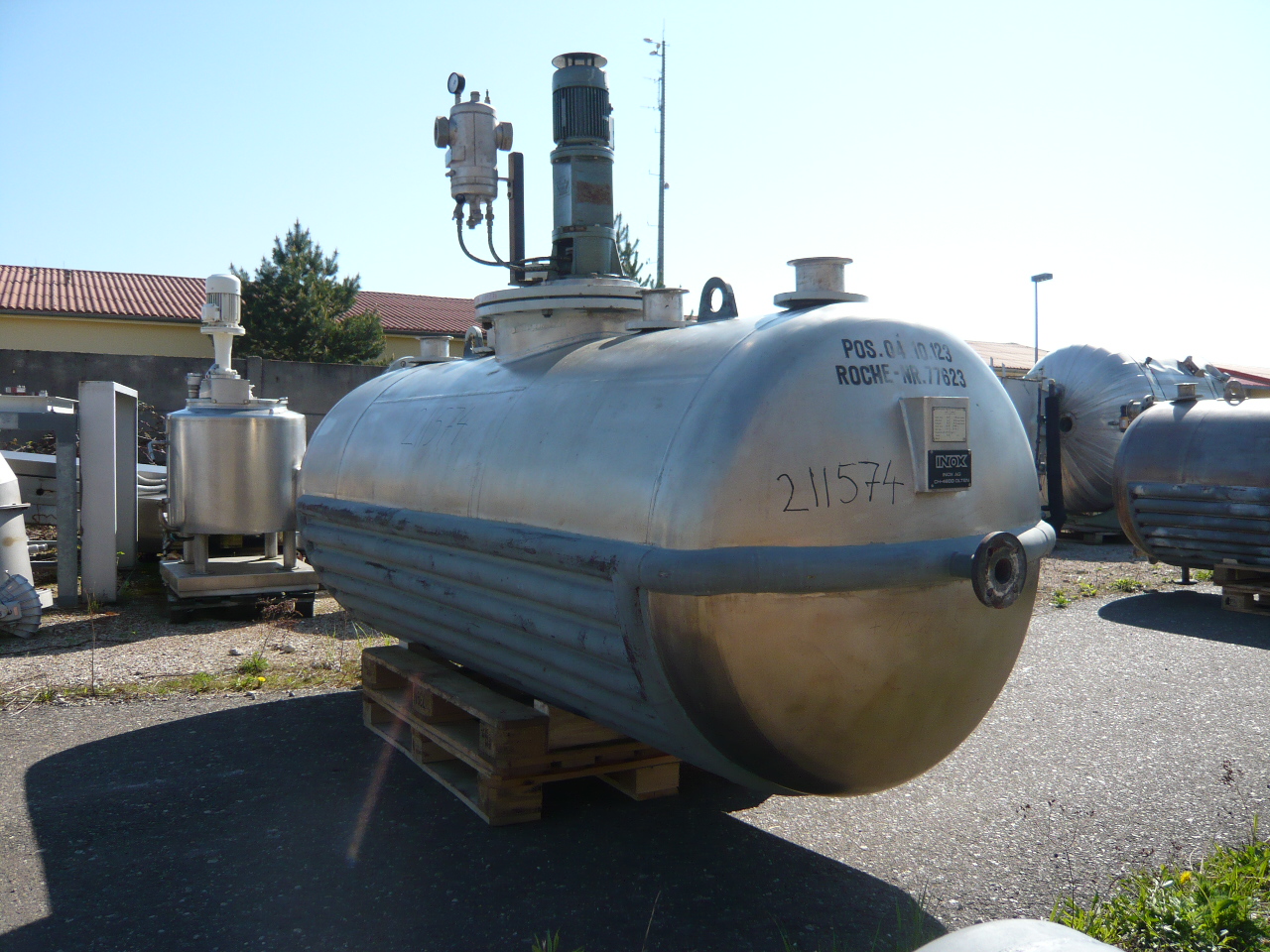 IPP# 211574, 2,500 L (660.4 gallons)  Stainless Steel 317  Tank For Sale