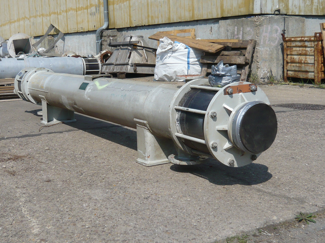 IPP# 211582, 4 m² (43.1 ft²)  Graphite Shell and Tube Heat Exchanger For Sale