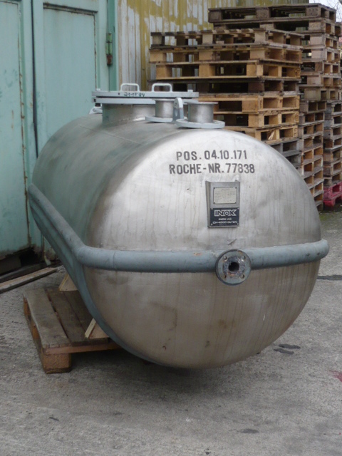 IPP# 211594, 2,500 L (660.4 gallons)  Stainless Steel 317  Tank For Sale