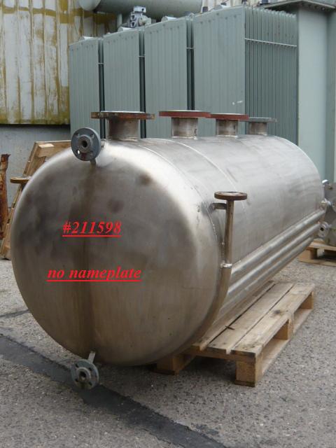 IPP# 211598, 1,000 L (264.2 gallons)  Stainless Steel 317  Tank For Sale