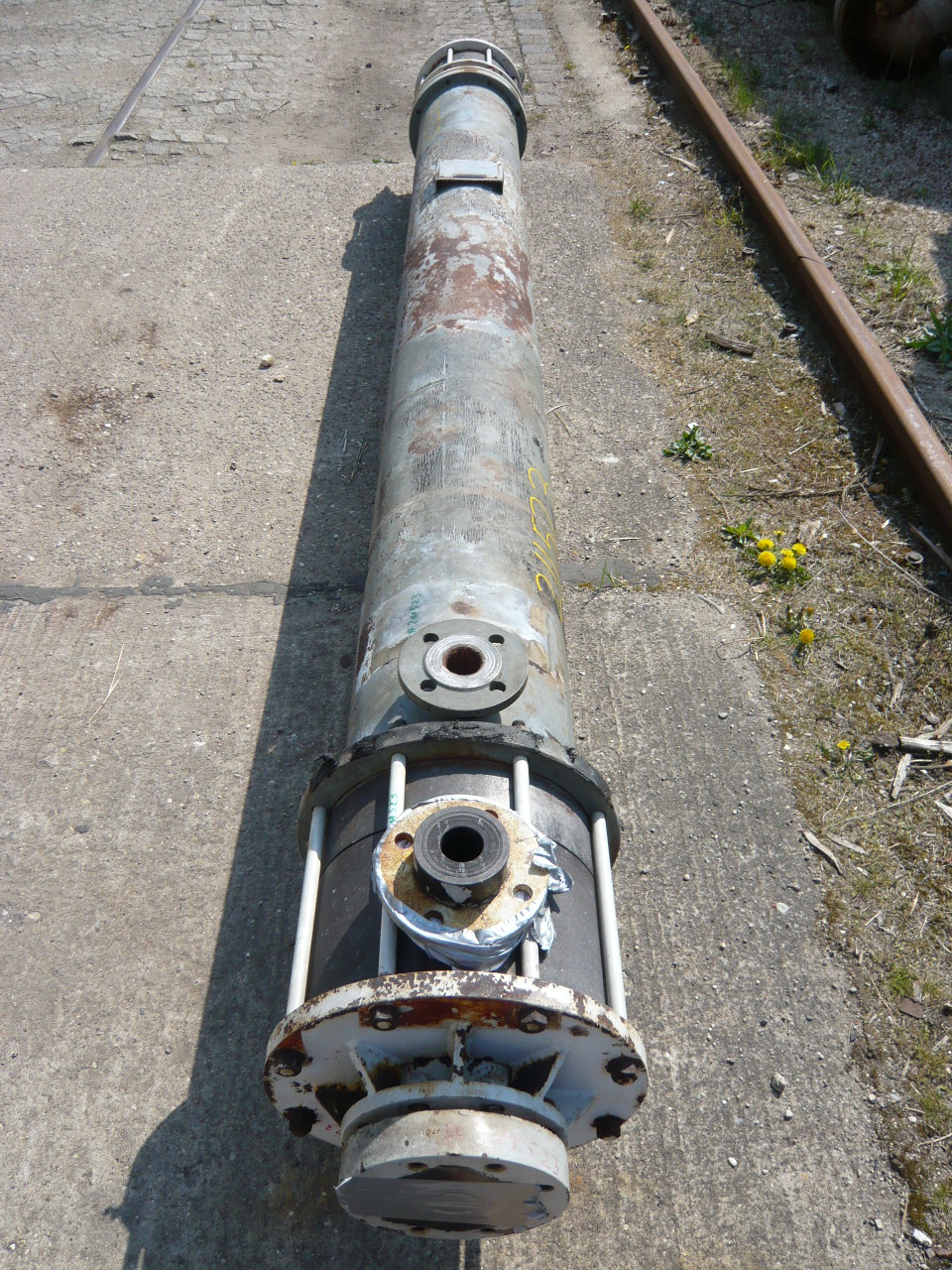 IPP# 211523, 4 m² (43.1 ft²)  Graphite Shell and Tube Heat Exchanger For Sale