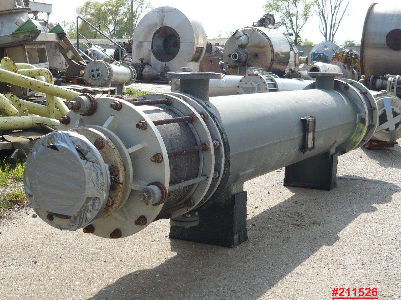 IPP# 211526, 7 m² (75.3 ft²)  Graphite Shell and Tube Heat Exchanger For Sale