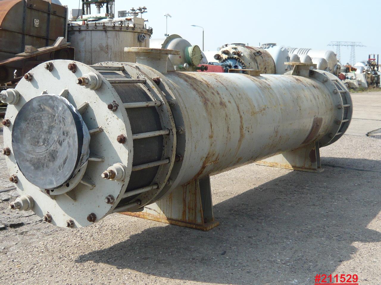 IPP# 211529, 29.9 m² (322 ft²)  Graphite Shell and Tube Heat Exchanger For Sale