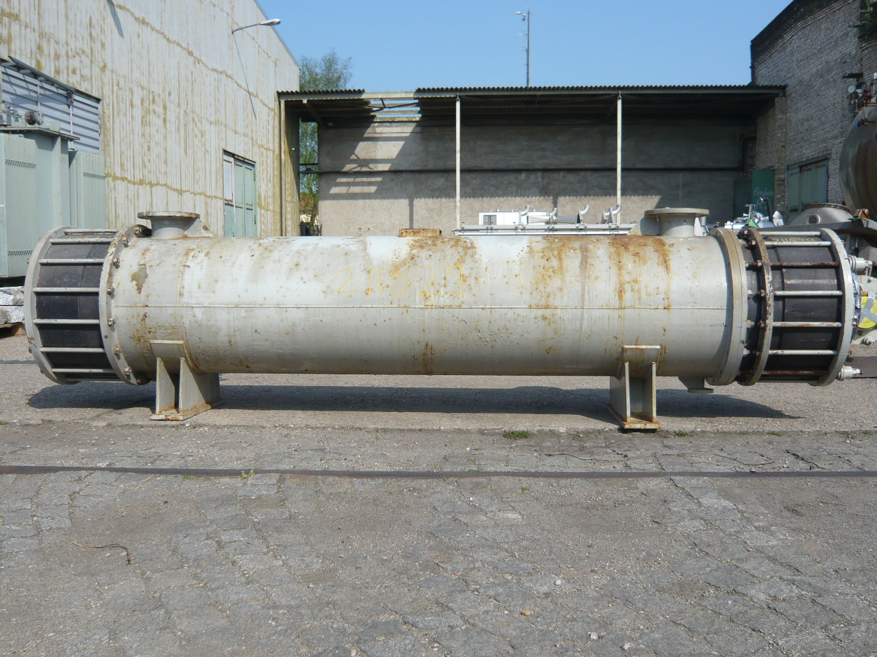 IPP# 211529, 29.9 m² (322 ft²)  Graphite Shell and Tube Heat Exchanger For Sale