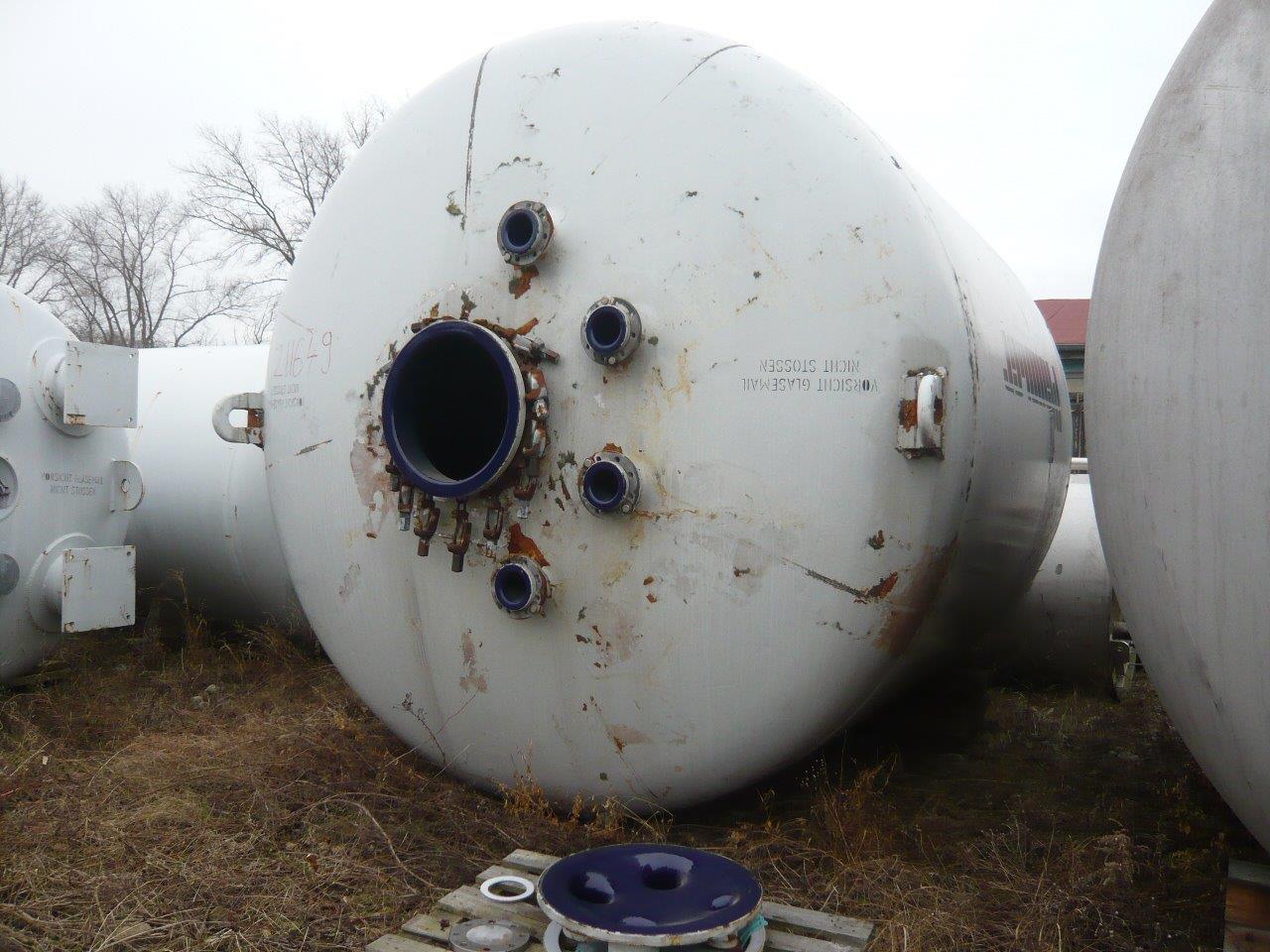 IPP# 211649, 25,000 L (6,604 gallons)  Glasslined  Tank For Sale