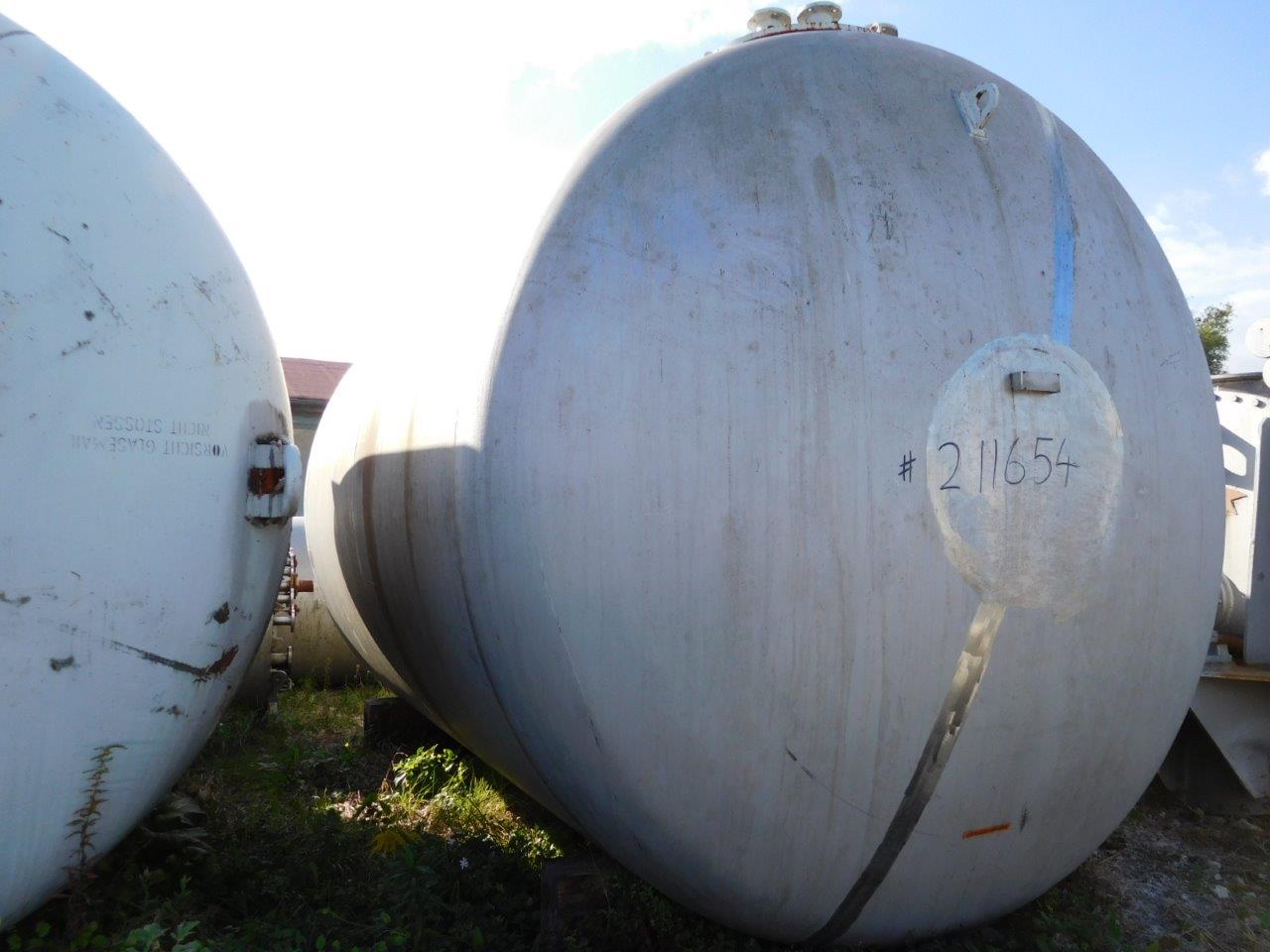 IPP# 211654, 40,000 L (10,567 gallons)  Stainless Steel 316  Tank For Sale