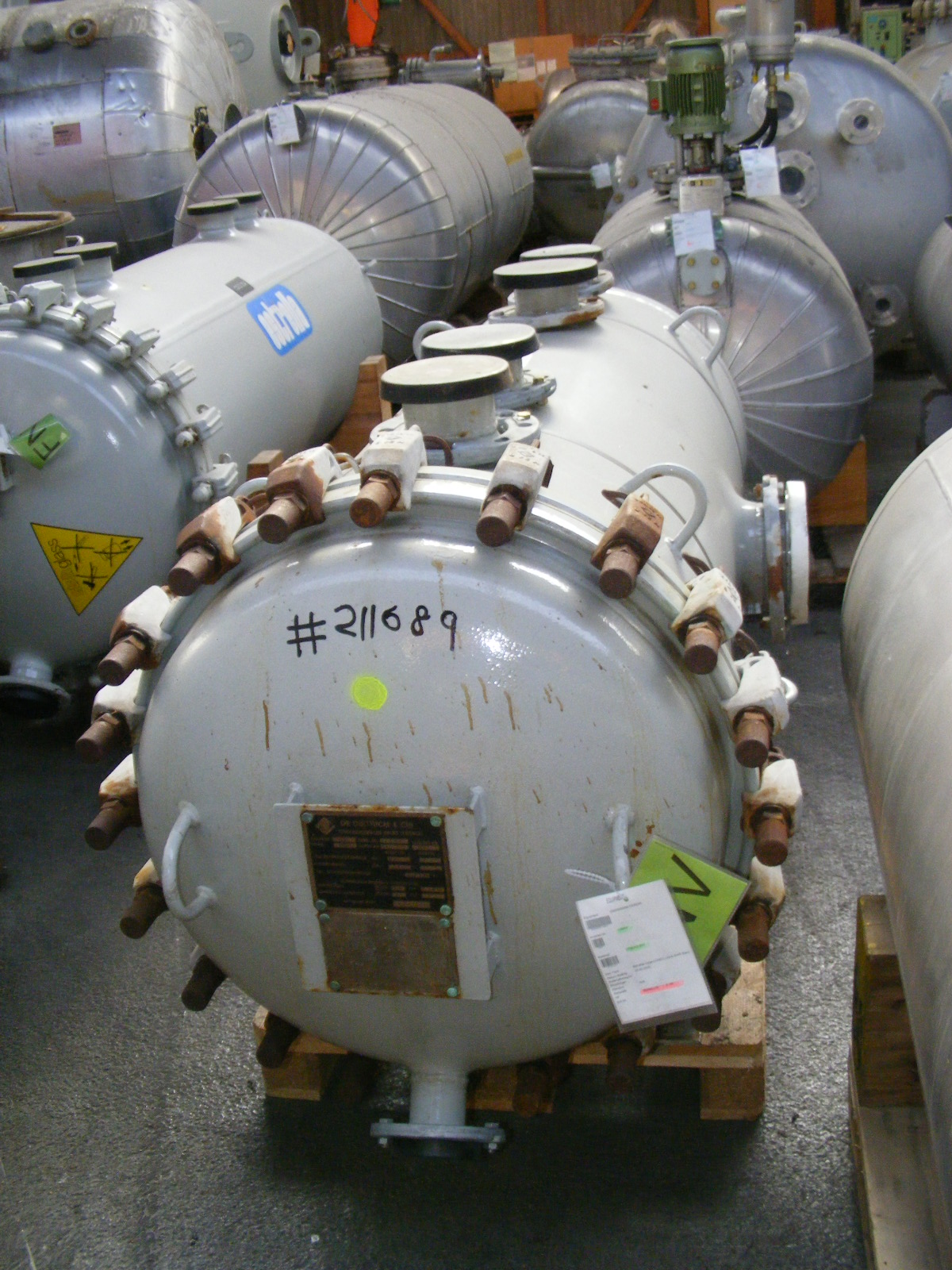 Unused Glasslined DeDietrich  Tank - IPP# 211689