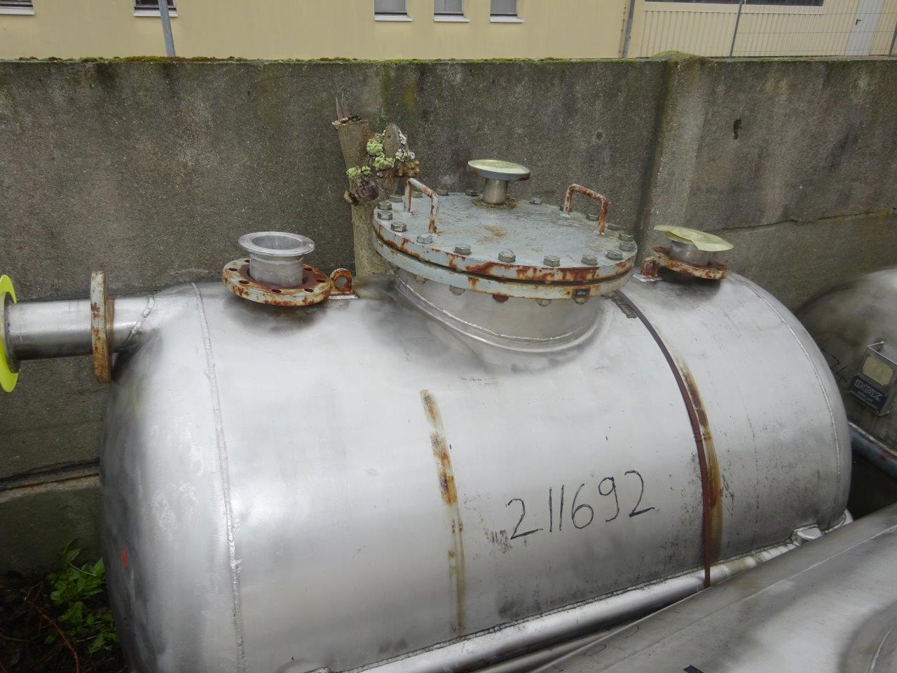 IPP# 211692, 1,600 L (422.7 gallons)  Stainless Steel 316  Tank For Sale