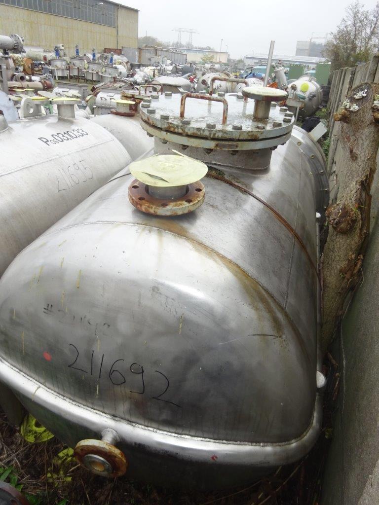 IPP# 211692, 1,600 L (422.7 gallons)  Stainless Steel 316  Tank For Sale