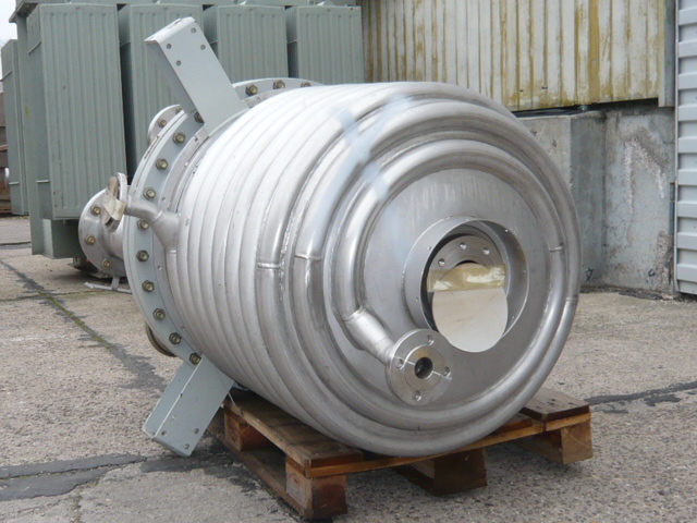 IPP# 211697, 565 L (149.3 gallons)  Stainless Steel 316 Batch-Type Agitated Reactor For Sale