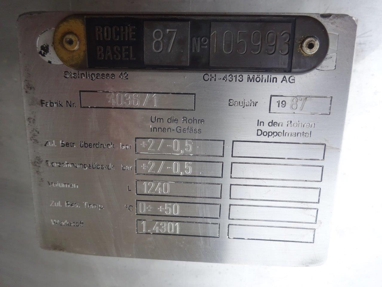 Unused Stainless Steel 304  Tank - IPP# 211694