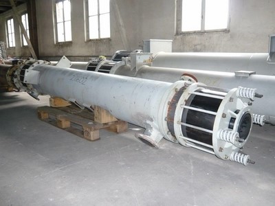 IPP# 211602, 10 m² (107.6 ft²)  Graphite Shell and Tube Heat Exchanger For Sale