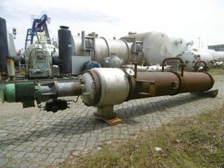 Stainless Steel 316 Wiped/Thin Film Evaporator