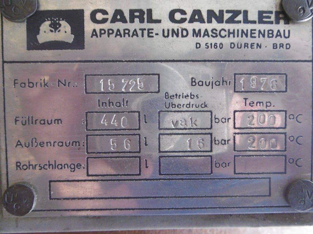  Stainless Steel 316 Wiped/Thin Film Evaporator  For Sale - IPP# 211618