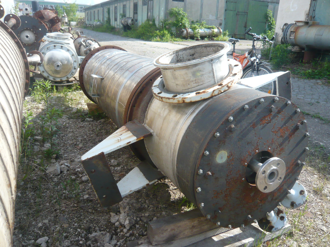  Stainless Steel 316 Wiped/Thin Film Evaporator 72.6 kg/h (160 lb/h) For Sale - IPP# 211632
