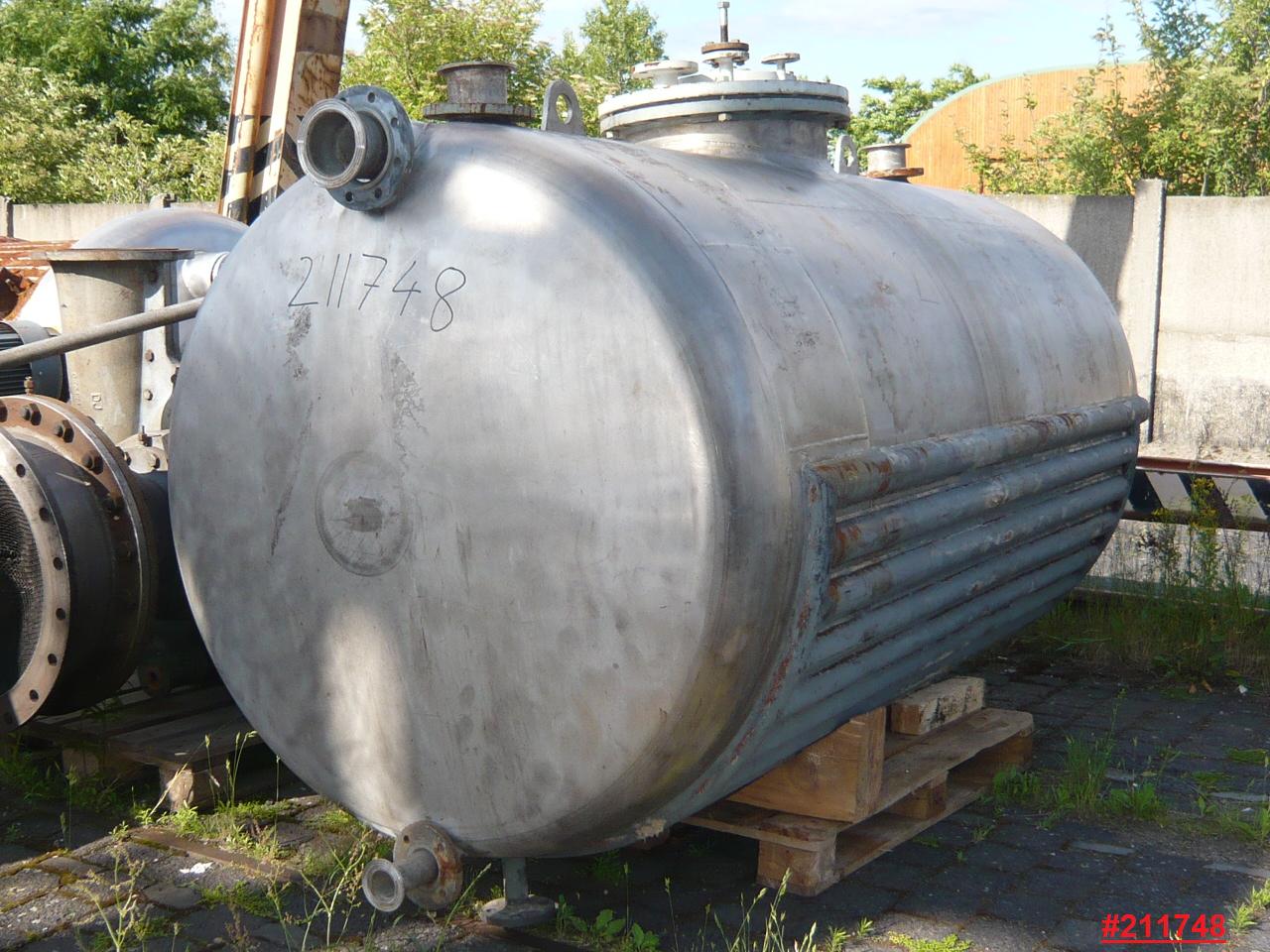 IPP# 211748, 4,000 L (1,057 gallons)  Stainless Steel 316  Tank For Sale