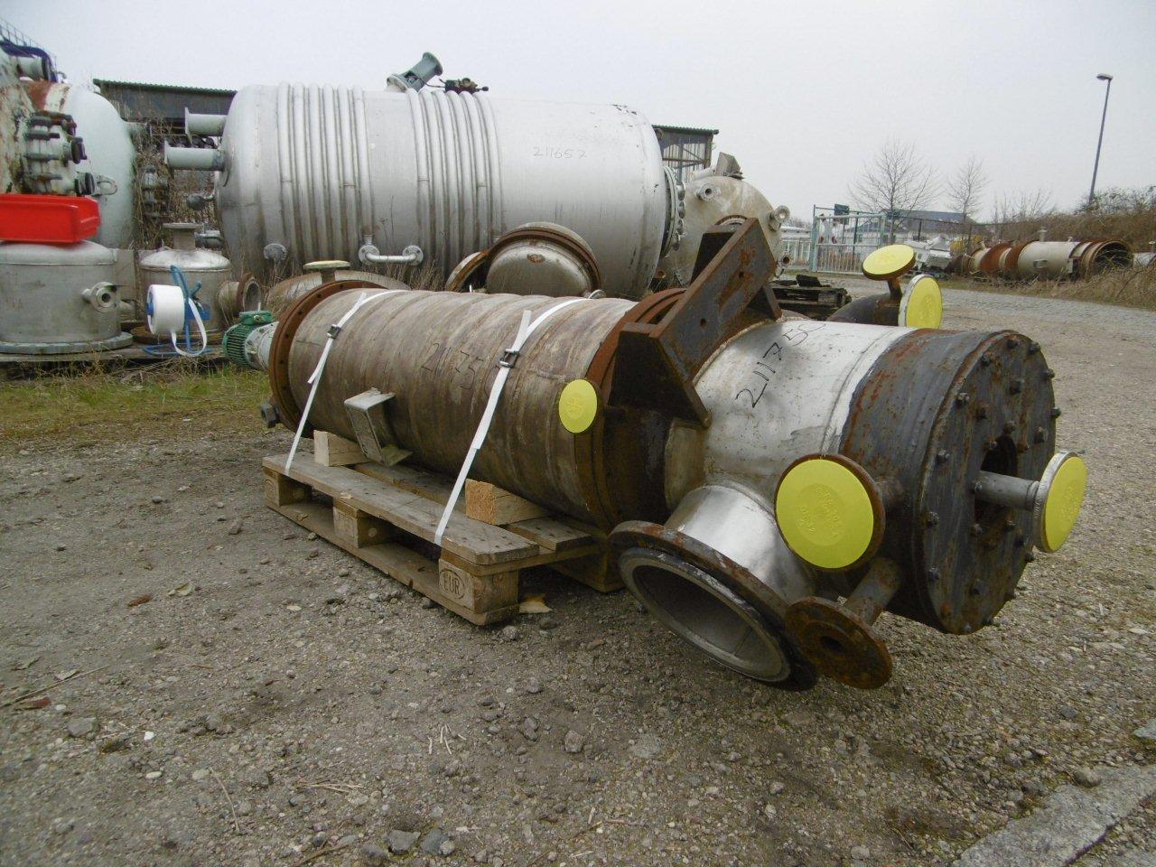  Stainless Steel Austenitic Wiped/Thin Film Evaporator 43.1 kg/h (95 lb/h) For Sale - IPP# 211750