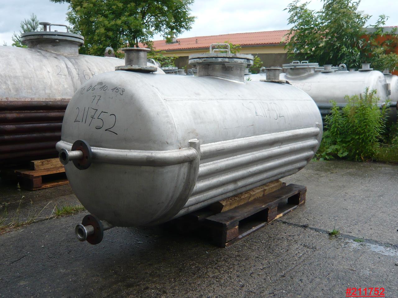 IPP# 211752, 1,000 L (264.2 gallons)  Stainless Steel 316  Tank For Sale