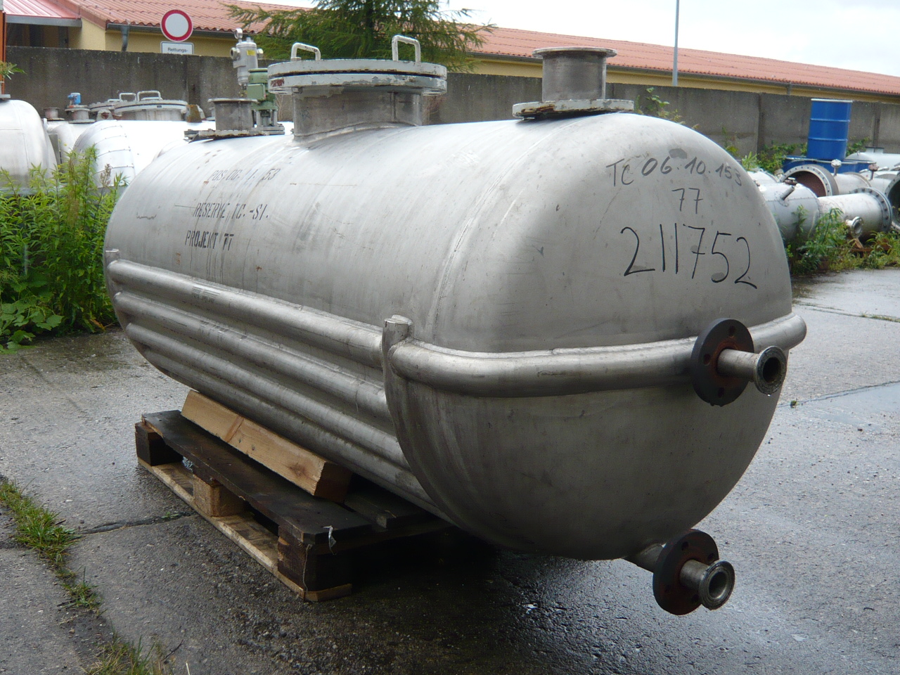 IPP# 211752, 1,000 L (264.2 gallons)  Stainless Steel 316  Tank For Sale