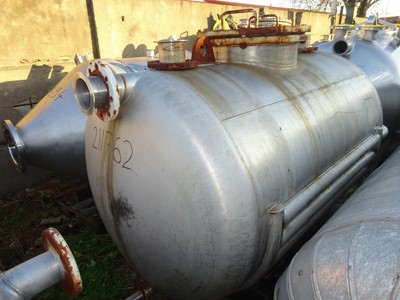 IPP# 211762, 1,600 L (422.7 gallons)  Stainless Steel 316  Tank For Sale