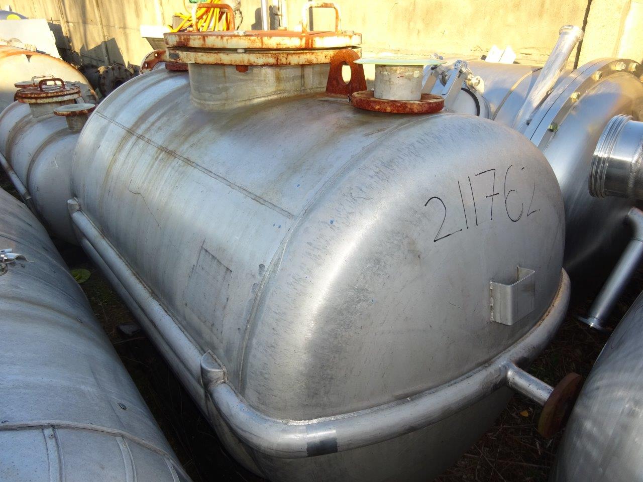 IPP# 211762, 1,600 L (422.7 gallons)  Stainless Steel 316  Tank For Sale