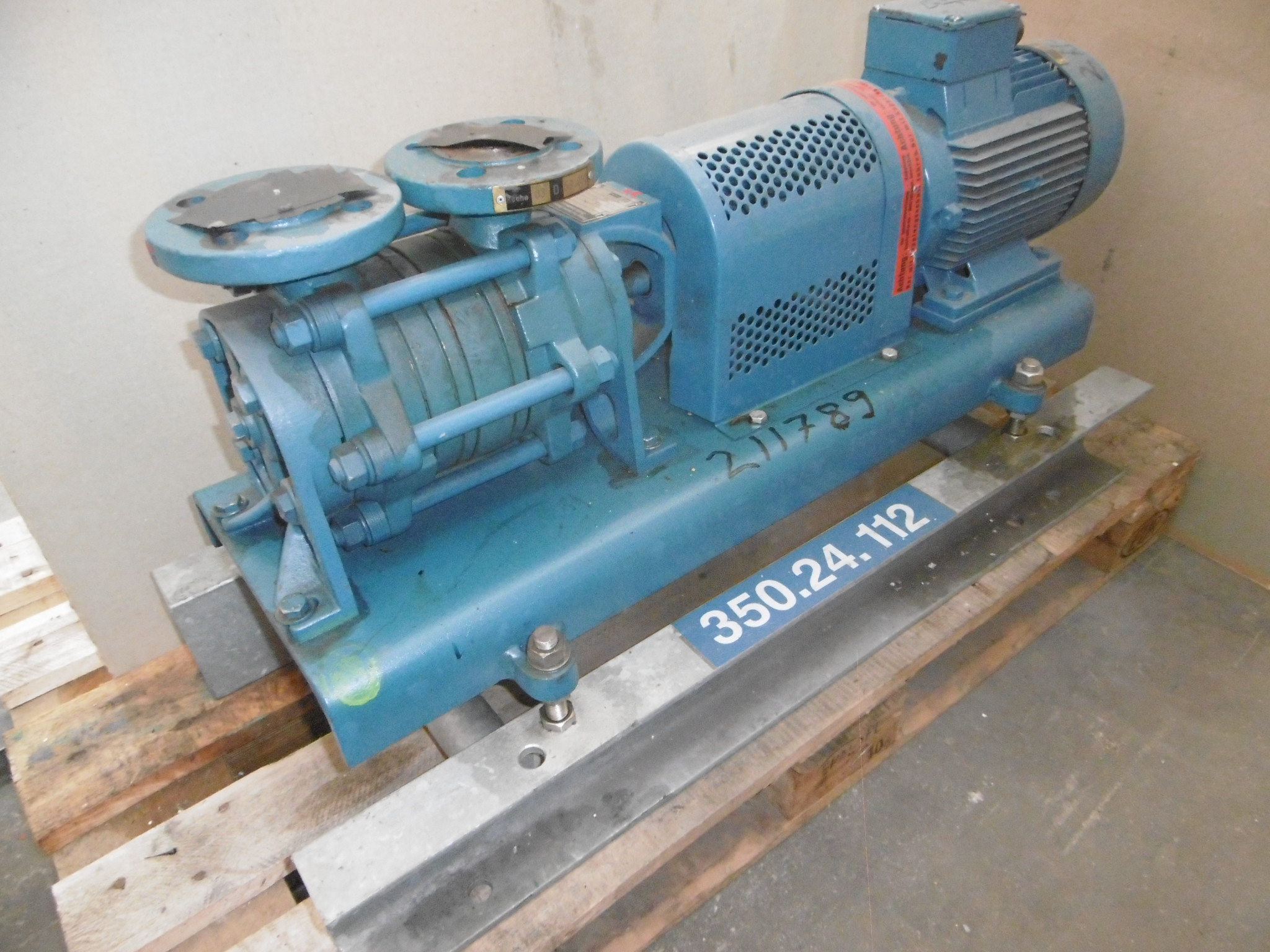 IPP# 211789, 3.5 m3/h (15.4 GPM) Unused Graphite Centrifugal Pump For Sale