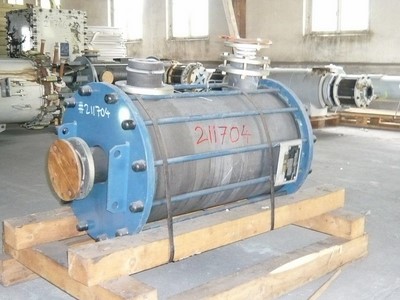 IPP# 211704, 2 m² (21.5 ft²)  Graphite Spiral Heat Exchanger For Sale