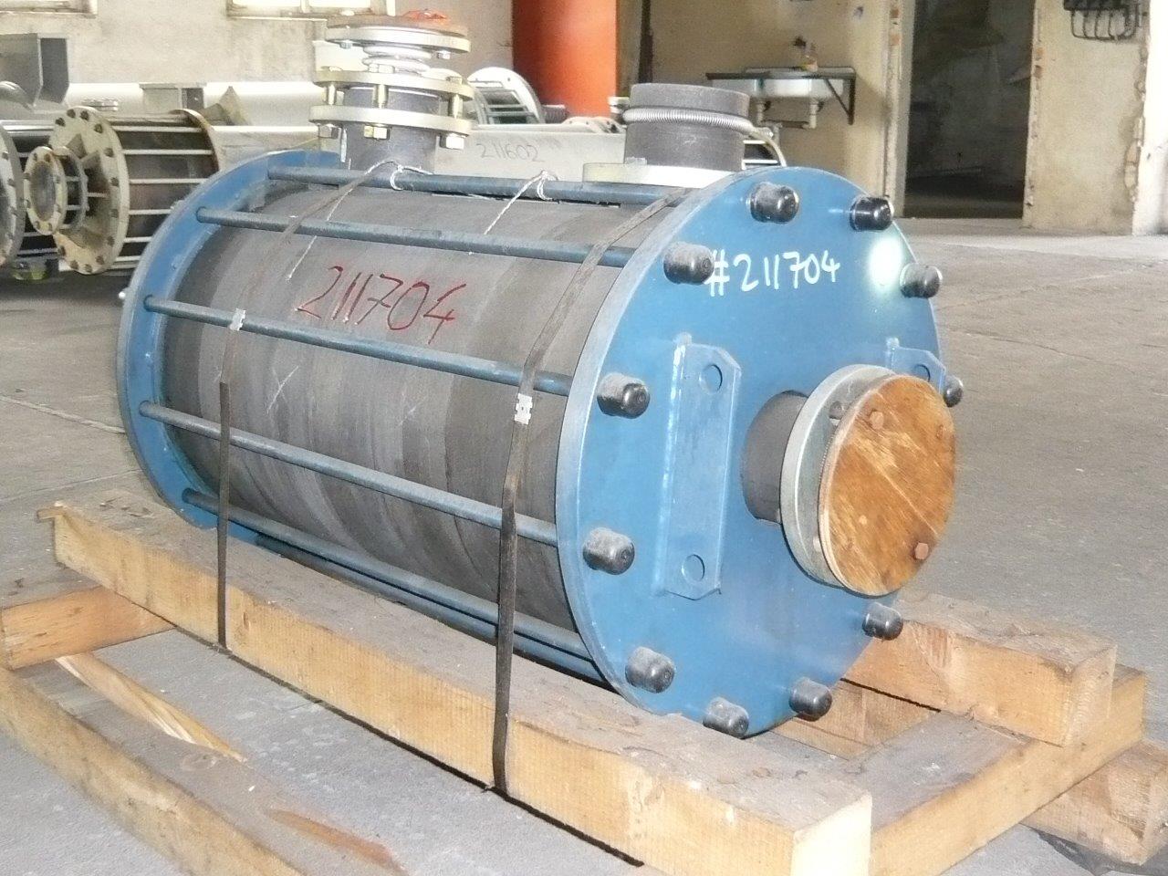 IPP# 211704, 2 m² (21.5 ft²)  Graphite Spiral Heat Exchanger For Sale