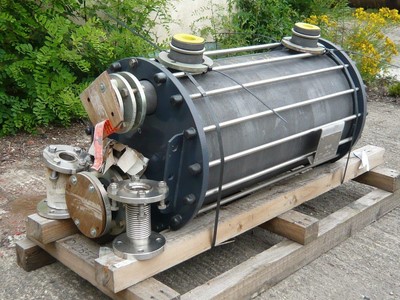 IPP# 211706, 4.2 m² (45.2 ft²)  Graphite Spiral Heat Exchanger For Sale