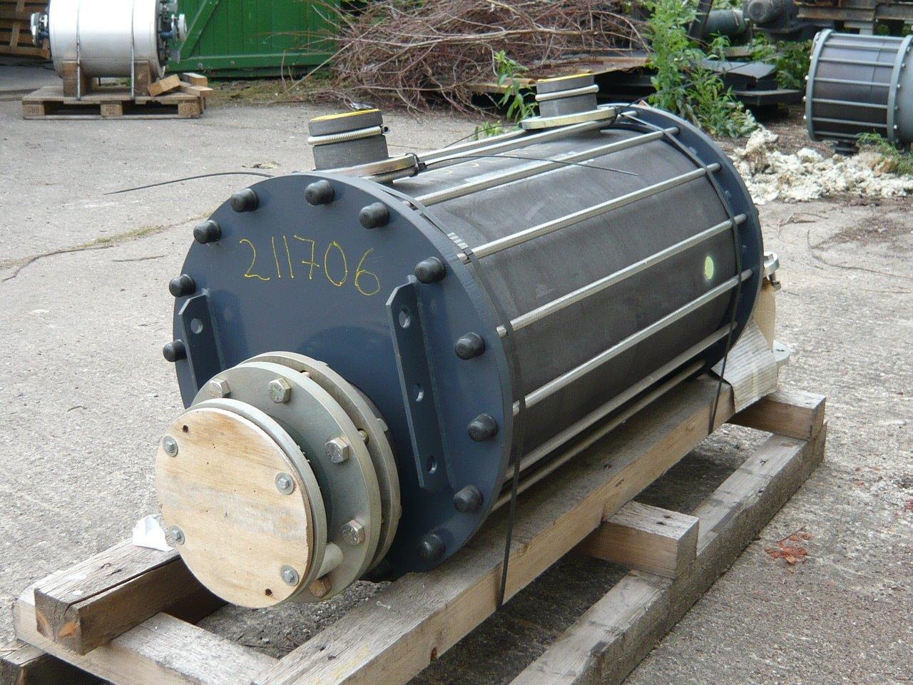 IPP# 211706, 4.2 m² (45.2 ft²)  Graphite Spiral Heat Exchanger For Sale