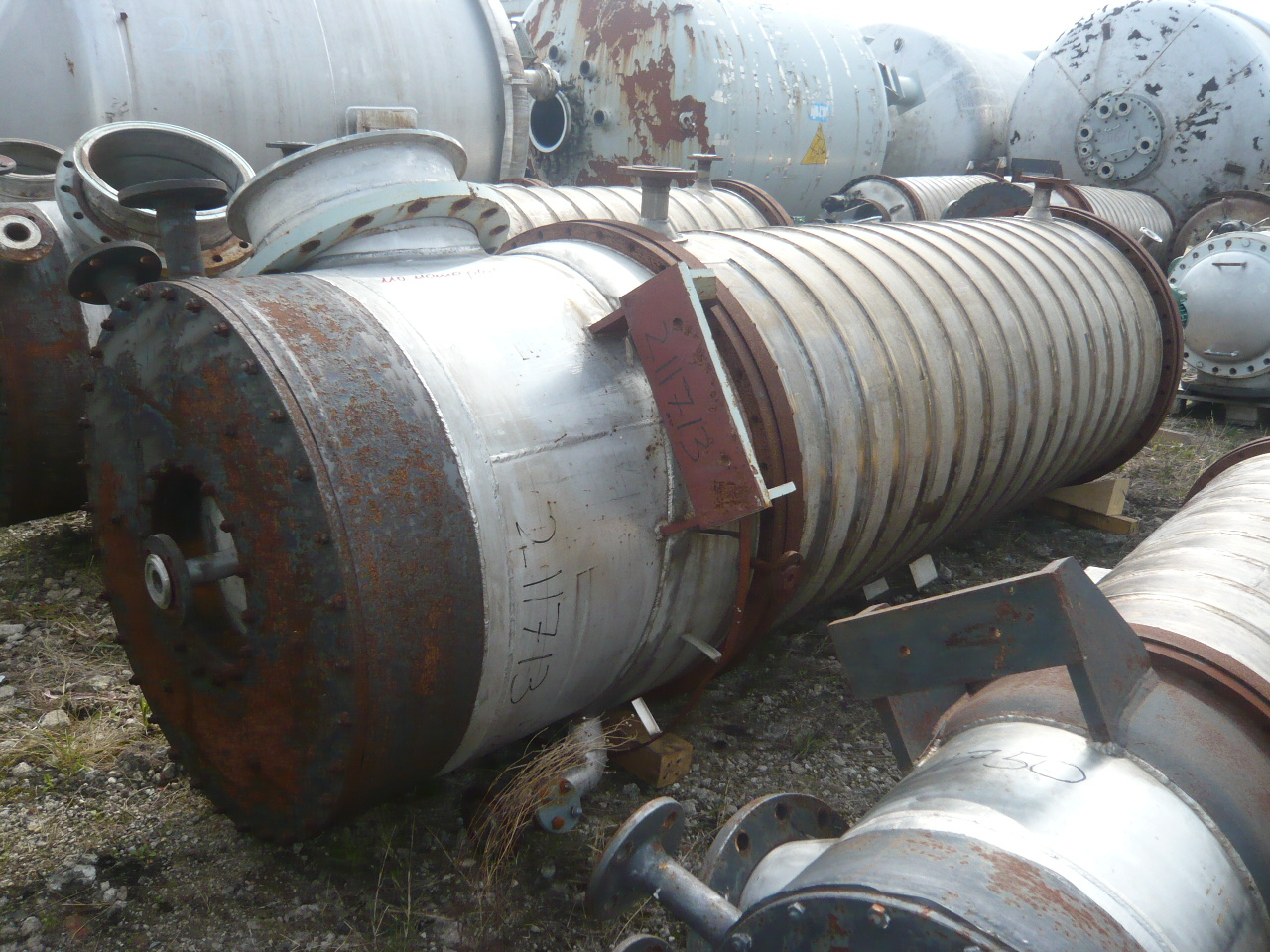  Stainless Steel 316 Wiped/Thin Film Evaporator  For Sale - IPP# 211713
