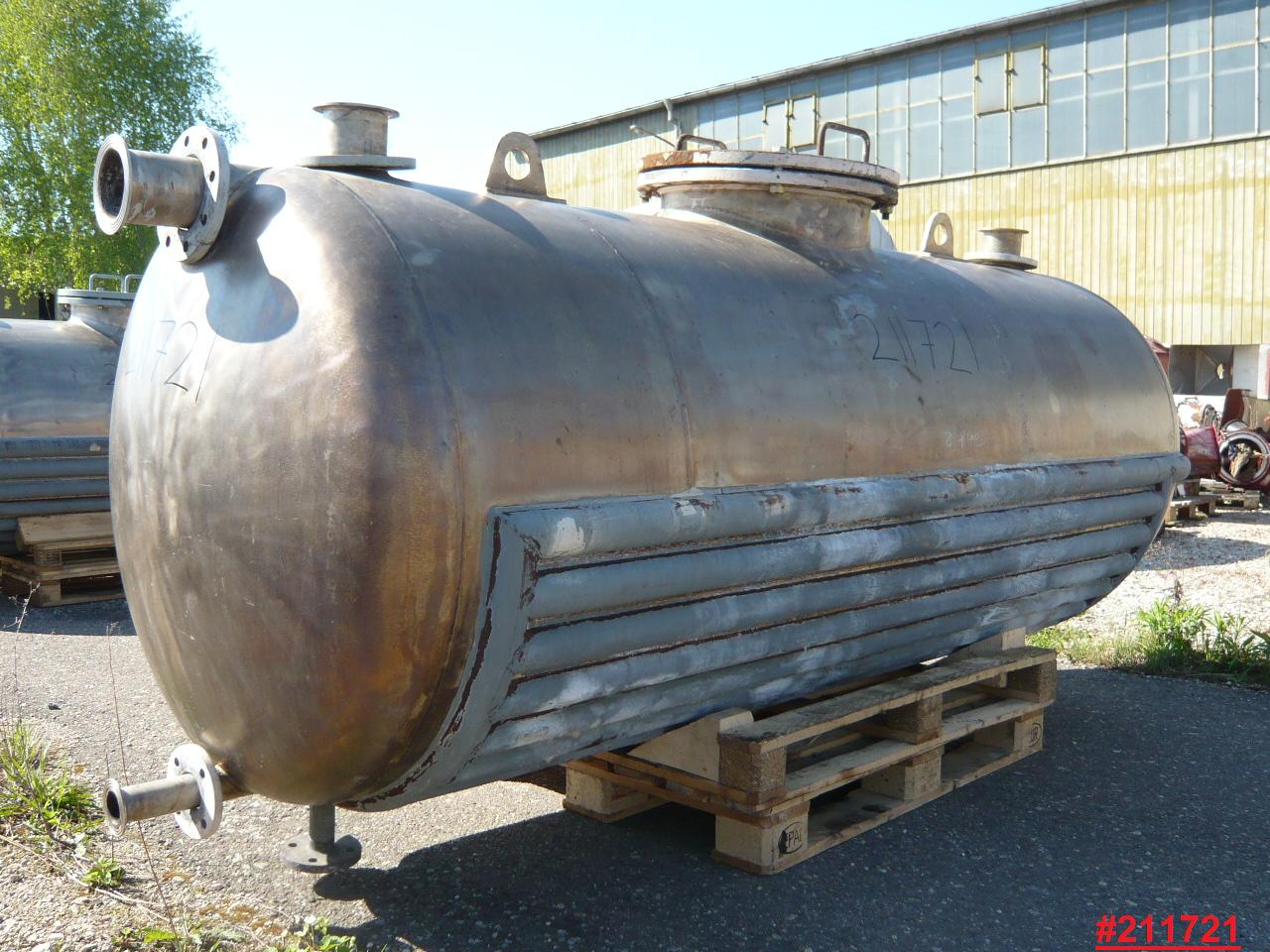 IPP# 211721, 2,500 L (660.4 gallons)  Stainless Steel 316  Tank For Sale