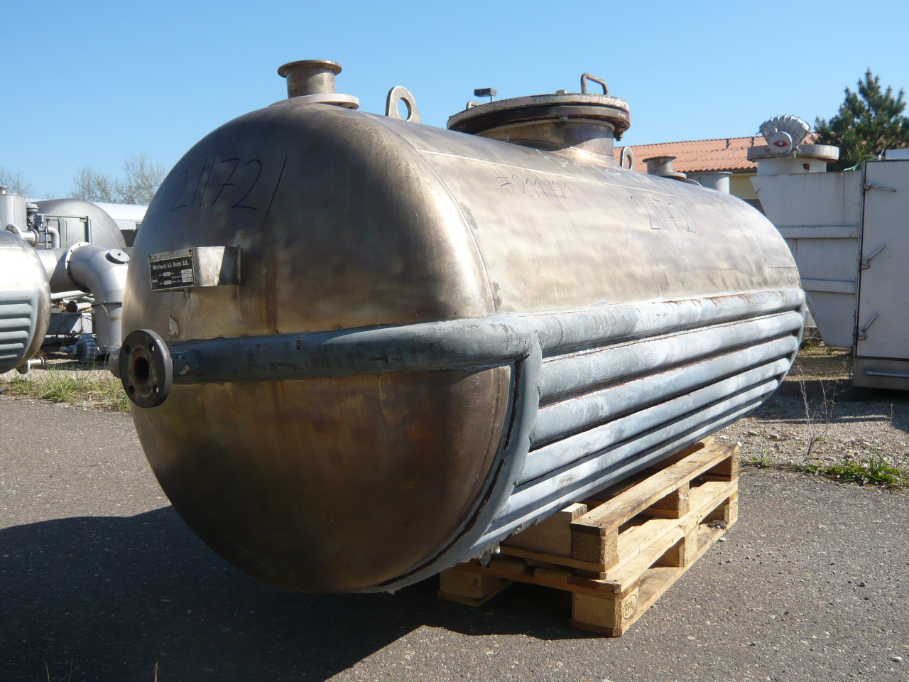 IPP# 211721, 2,500 L (660.4 gallons)  Stainless Steel 316  Tank For Sale