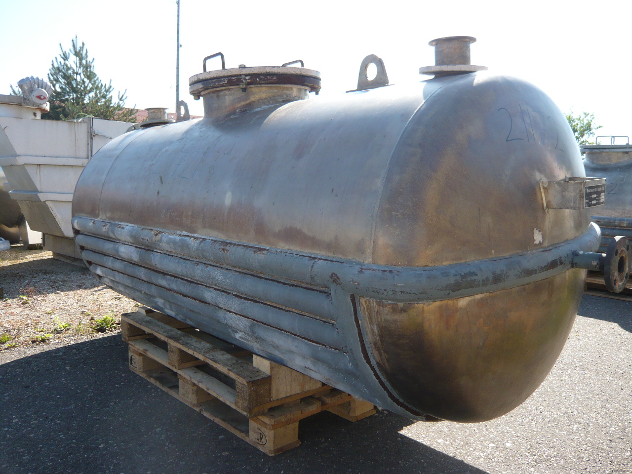 IPP# 211721, 2,500 L (660.4 gallons)  Stainless Steel 316  Tank For Sale