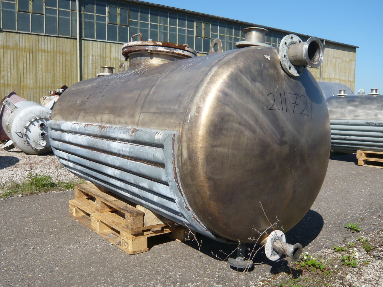 IPP# 211721, 2,500 L (660.4 gallons)  Stainless Steel 316  Tank For Sale