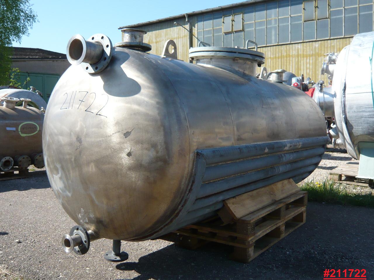 IPP# 211722, 2,500 L (660.4 gallons)  Stainless Steel 316  Tank For Sale