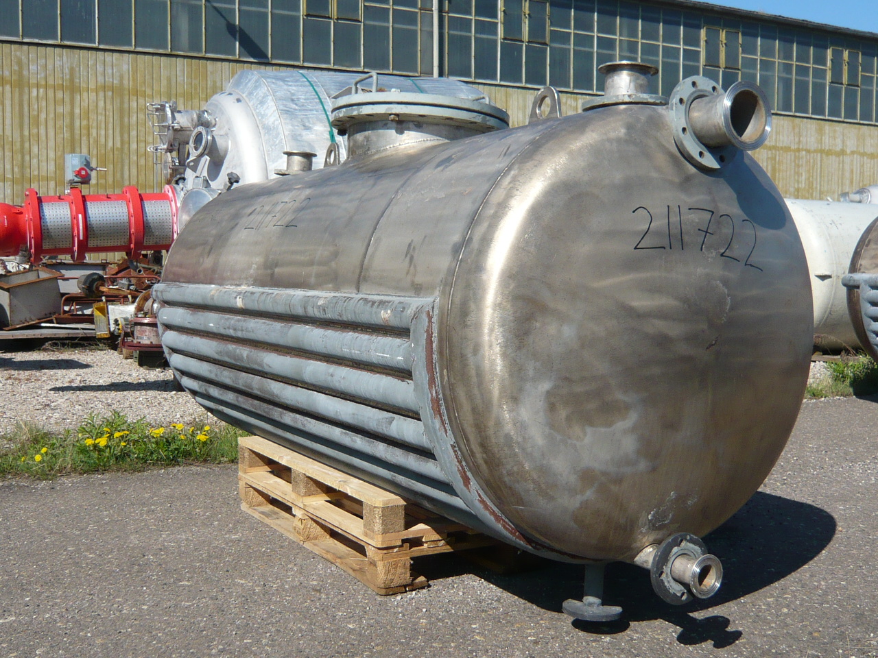 IPP# 211722, 2,500 L (660.4 gallons)  Stainless Steel 316  Tank For Sale