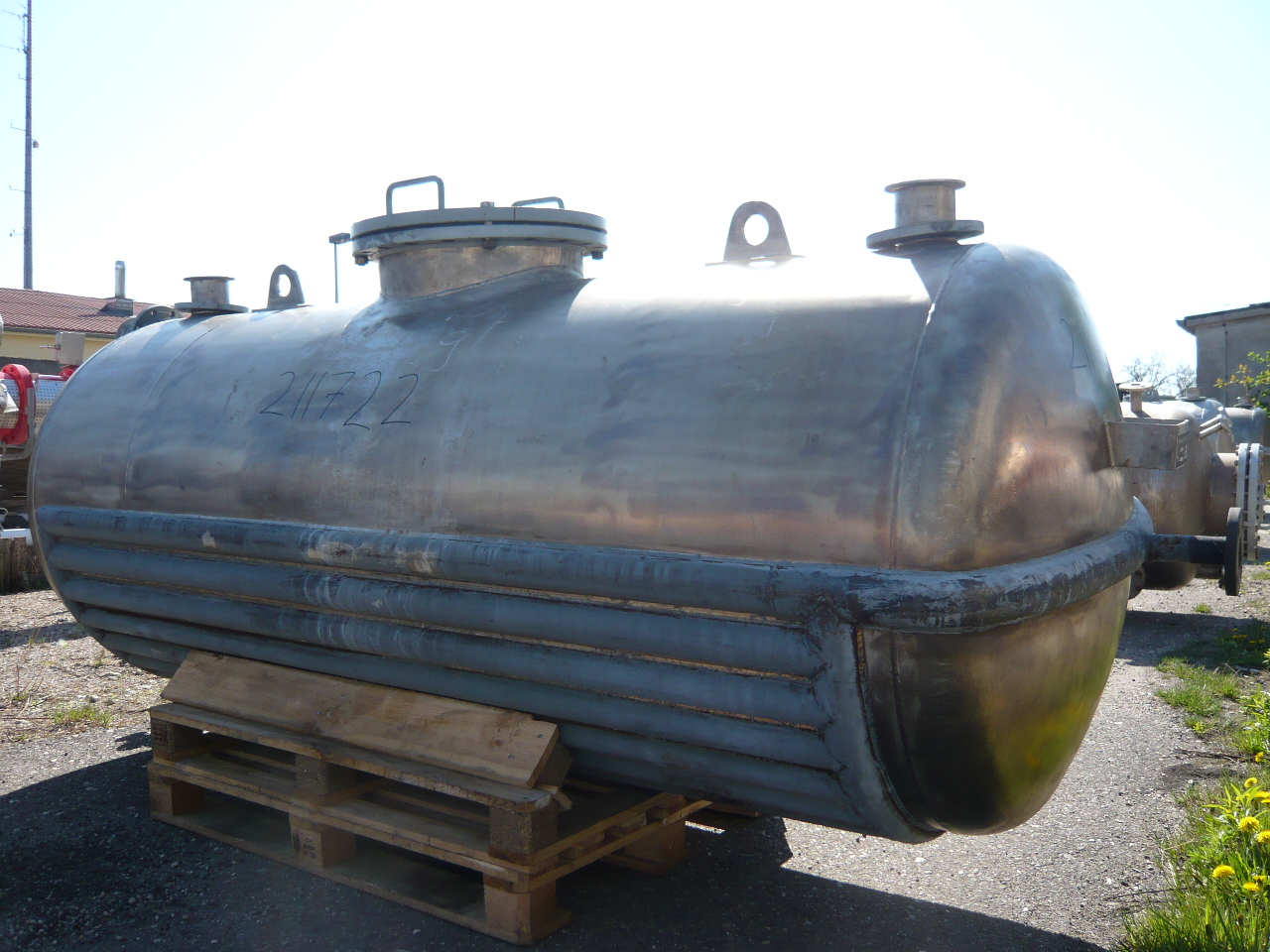 IPP# 211722, 2,500 L (660.4 gallons)  Stainless Steel 316  Tank For Sale