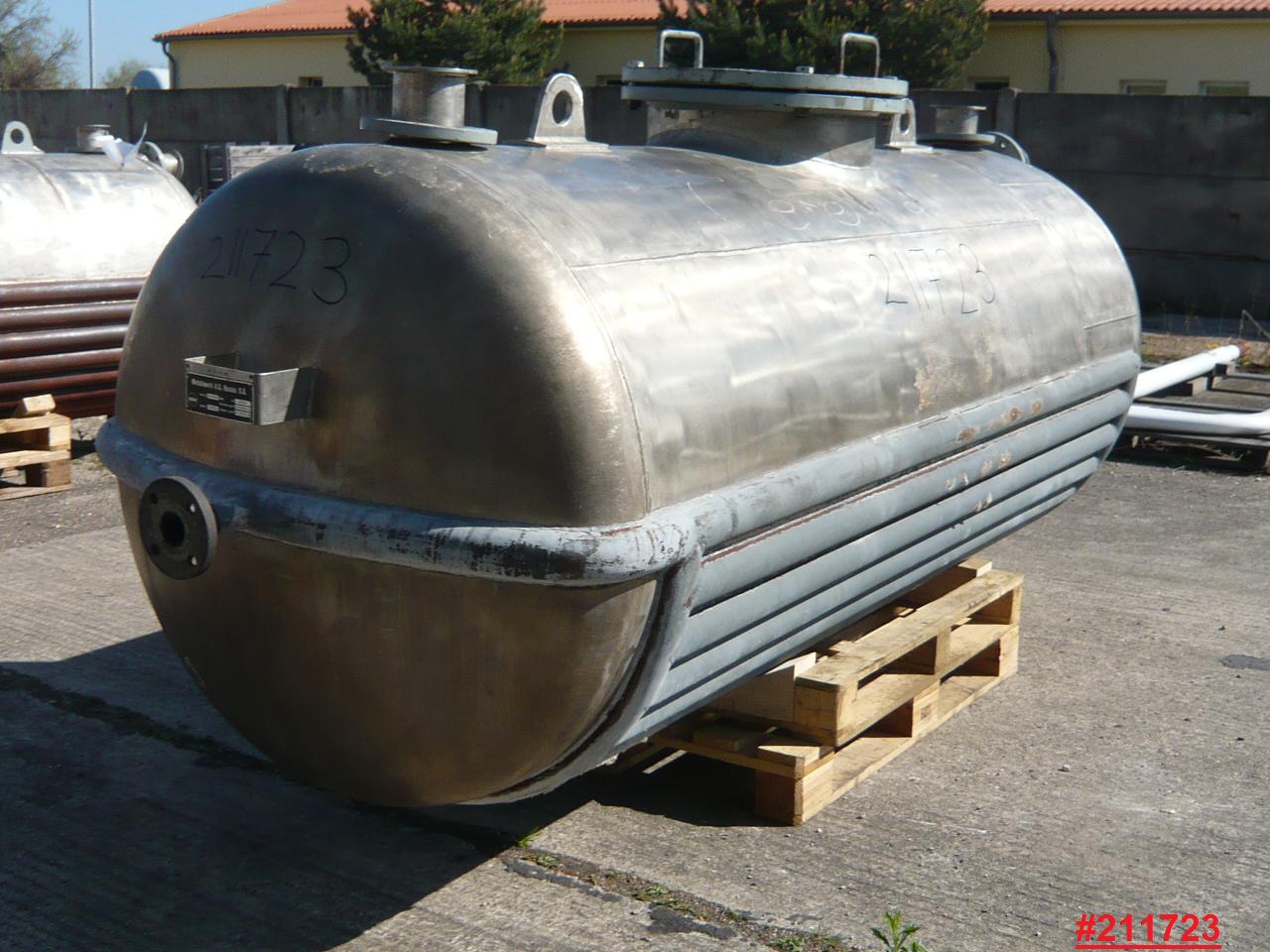 IPP# 211723, 2,500 L (660.4 gallons)  Stainless Steel 316  Tank For Sale